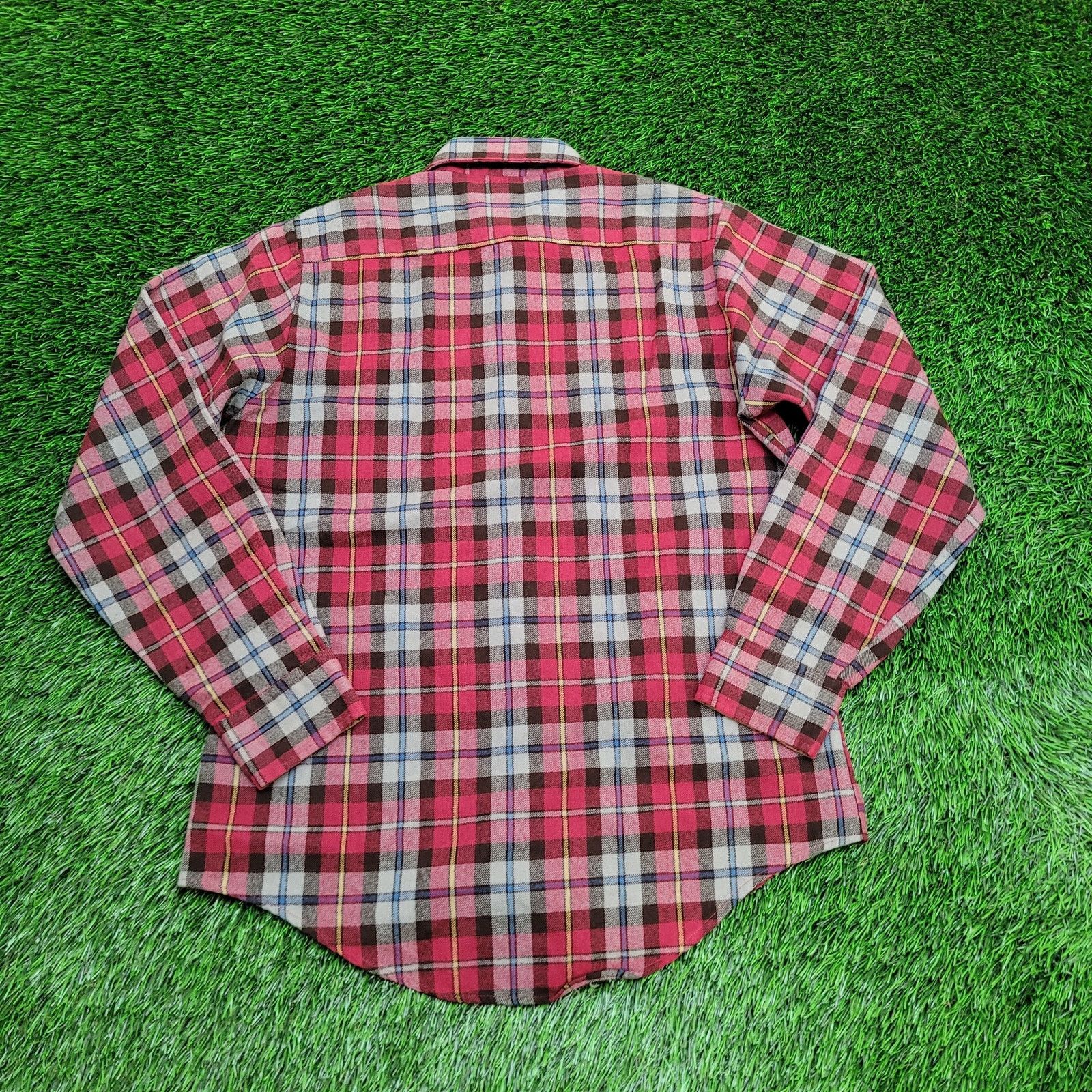 Vintage VTG Country-Squire By Block Plaid Shirt Medium 15.5 Acrylic Size US M / EU 48-50 / 2 - 4 Thumbnail