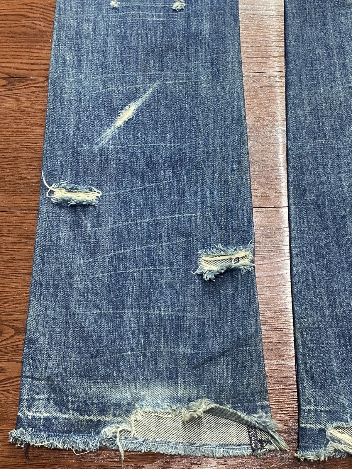 Earl Jeans Earl Jean Western Rare Distressed Seditionary Flare jeans Size US 32 / EU 48 - 13 Thumbnail