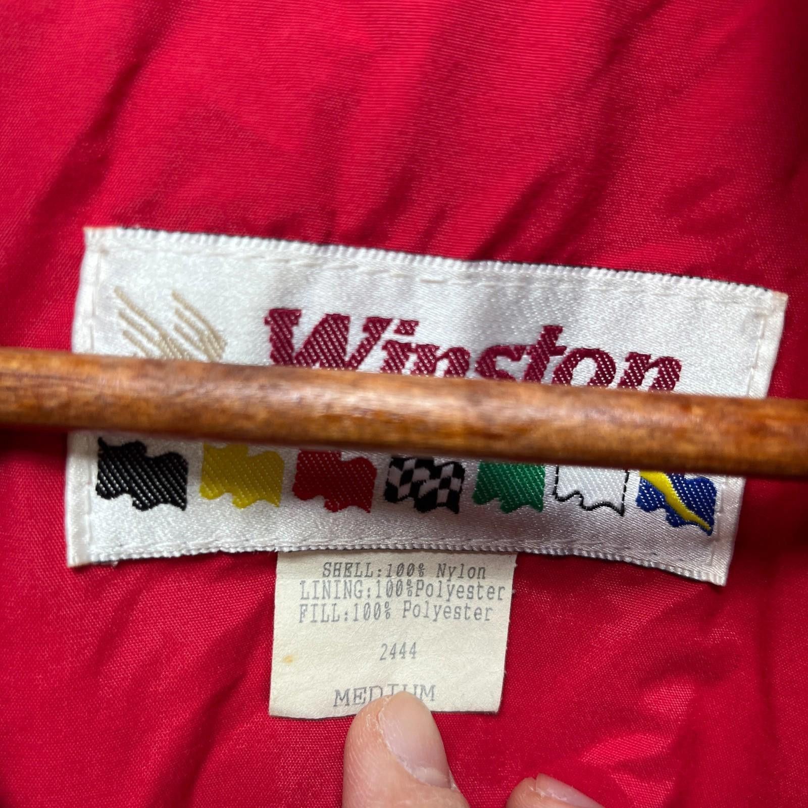 NASCAR Vintage 90s NASCAR Winston Cup Racing Jacket Medium Size US M / EU 48-50 / 2 - 7 Thumbnail