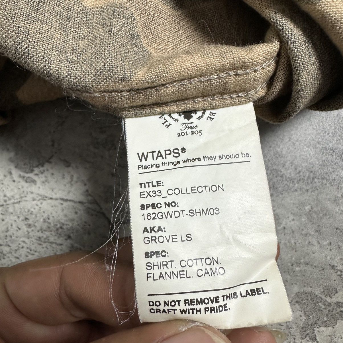 Wtaps Vintage Wtaps Camo Catton Flannel Size US S / EU 44-46 / 1 - 8 Thumbnail