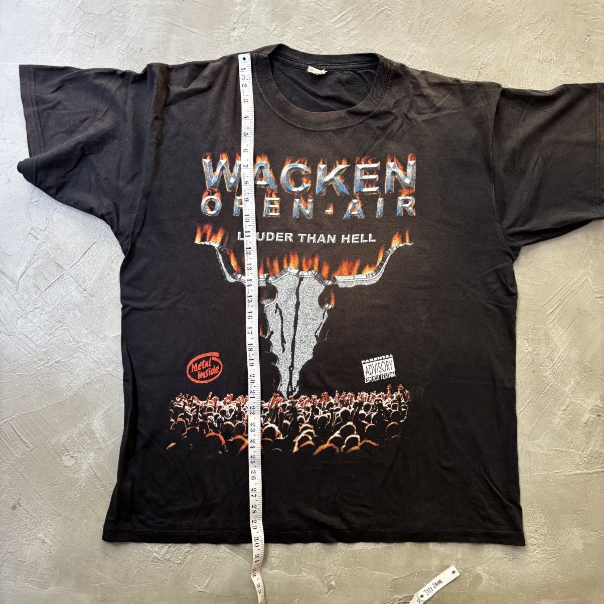 Band Tees Vintage 2000 Wacken Open Louder Than Hell T hirt Size US M / EU 48-50 / 2 - 6 Thumbnail