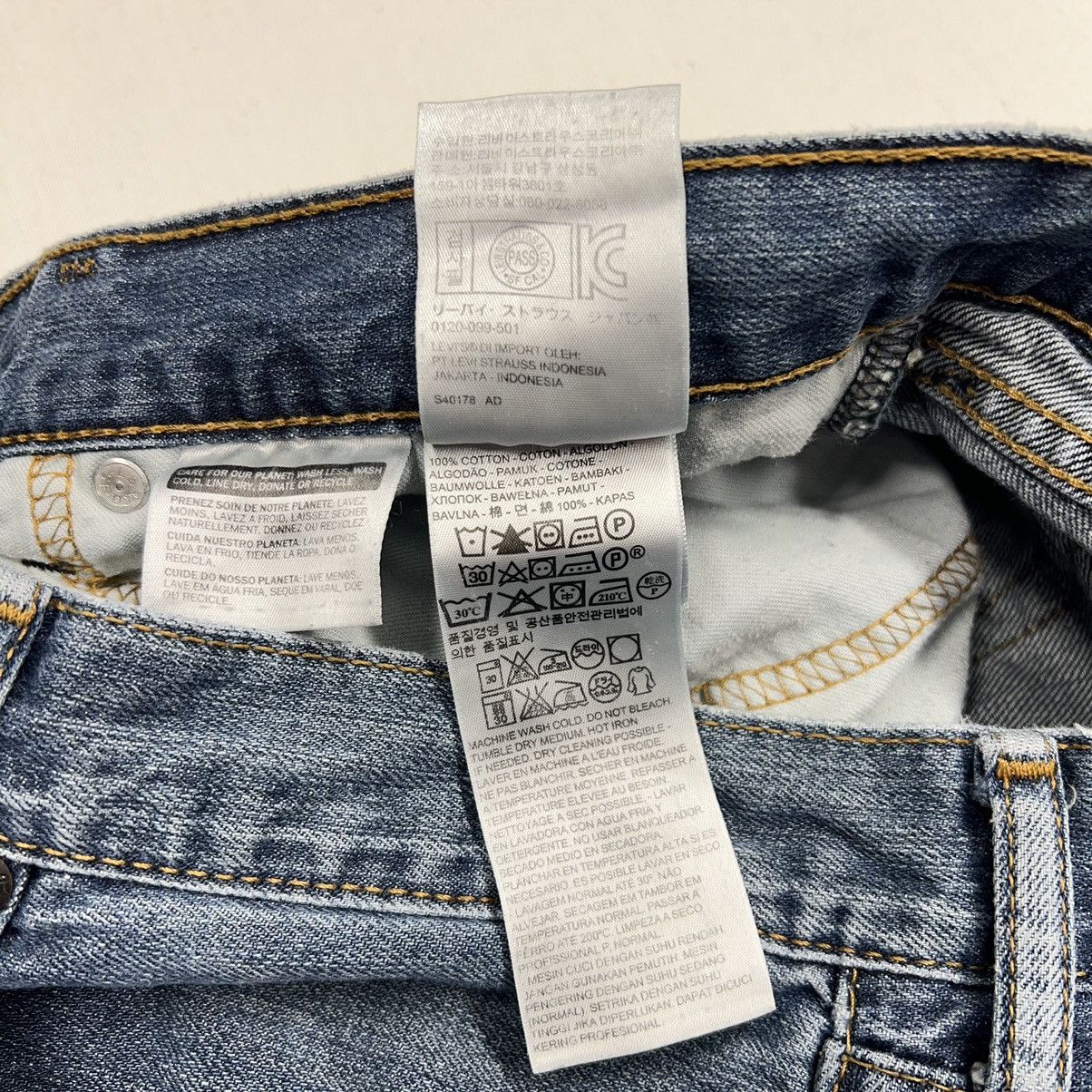 Levi's Levis Jeans Blue 559 Relaxed Straight Fit Denim Washed Y2K Size US 34 / EU 50 - 7 Thumbnail