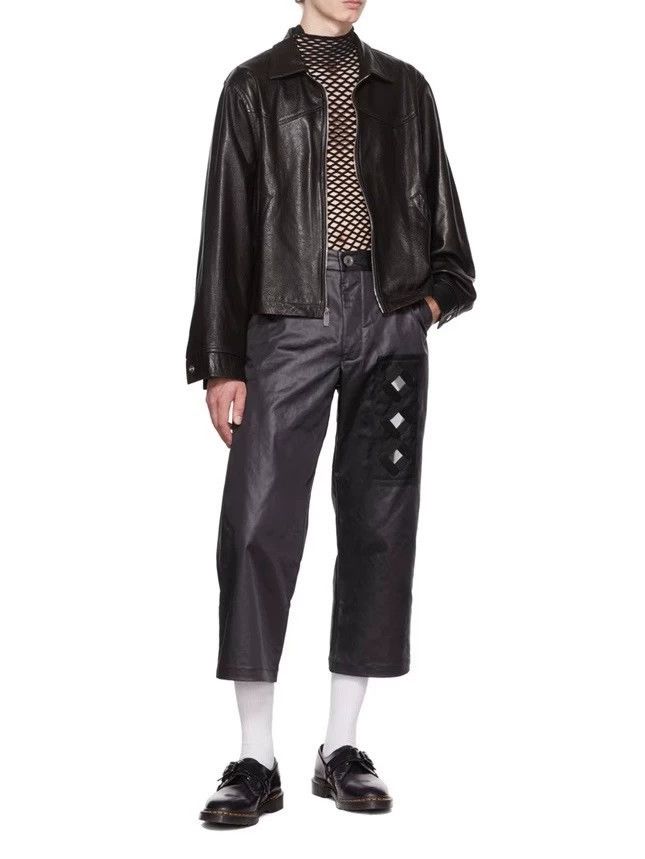 Song For The Mute Song For The Mute Satin mirrored trousers Size US 32 / EU 48 - 1 Thumbnail