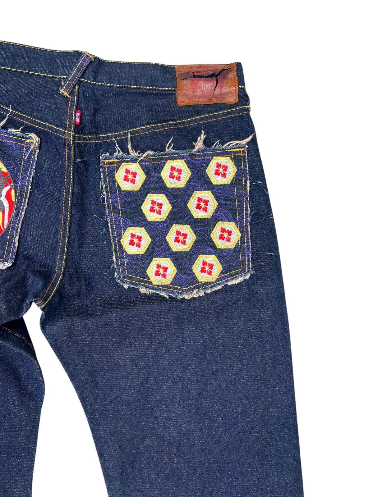 RMC Jeans RMC Martin Ksohoh Blue Denim Selvedge Jeans Loose Size US 36 / EU 52 - 17 Thumbnail