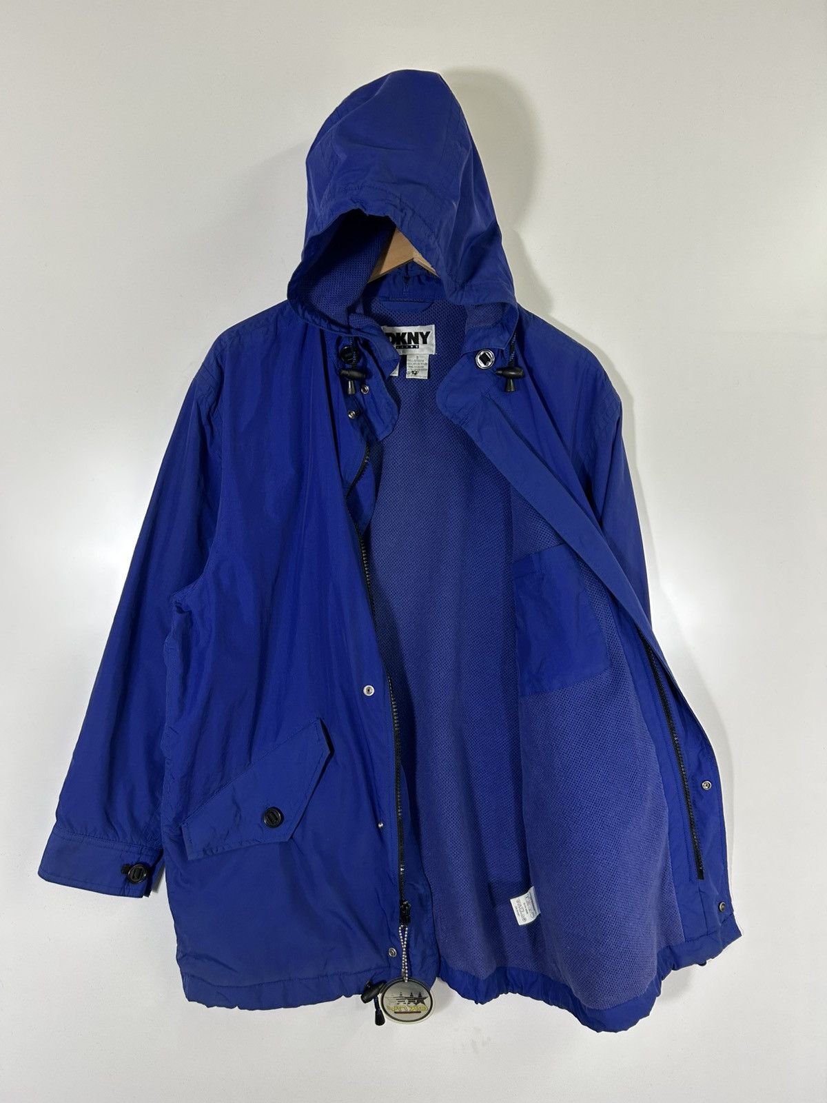 DKNY ⚡️Vintage DKNY USA Hoodie Zipper Jacket Size US S / EU 44-46 / 1 - 9 Thumbnail