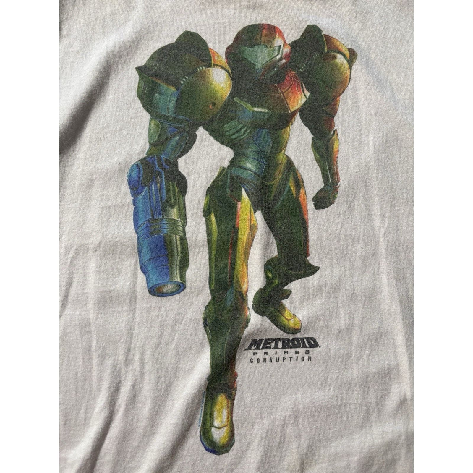Delta Vintage Metroid Prime 3 Corruption Samus Video Game Promo XL Size US XL / EU 56 / 4 - 3 Thumbnail