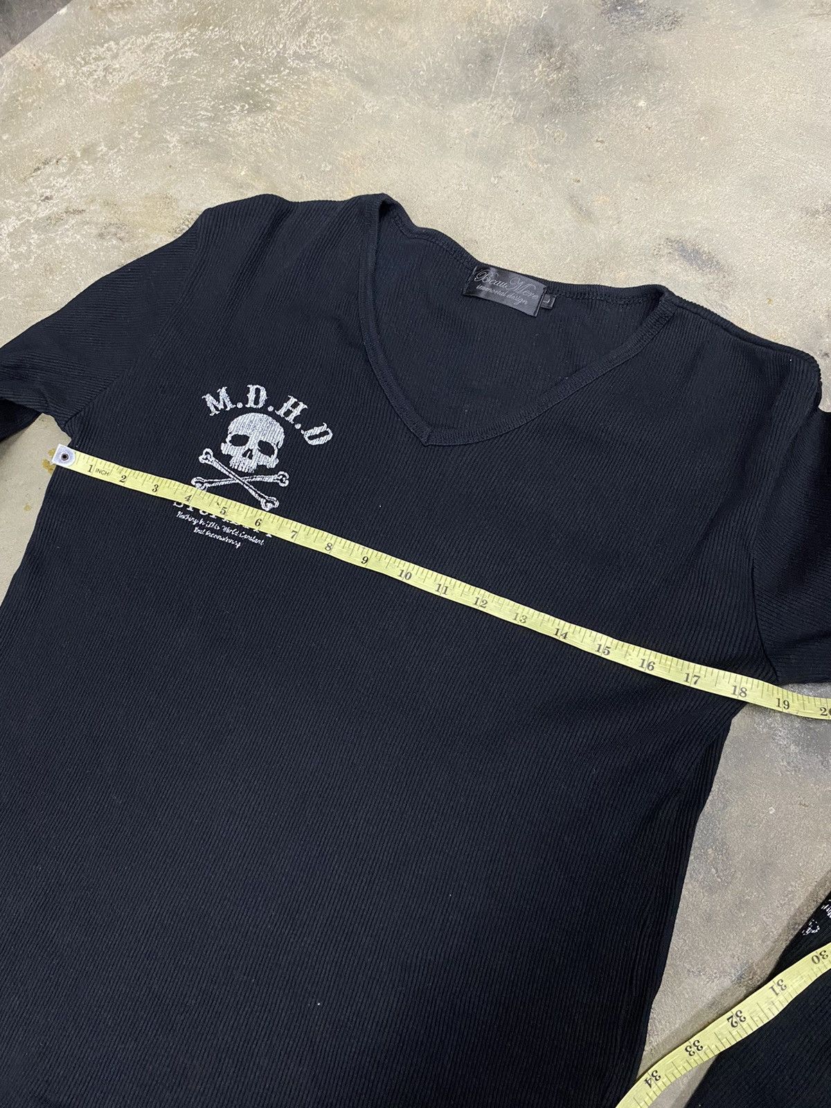 Beauty Beast × If Six Was Nine × Japanese Brand beaumere MDHD longsleeve skull japanese brand Size US L / EU 52-54 / 3 - 7 Thumbnail