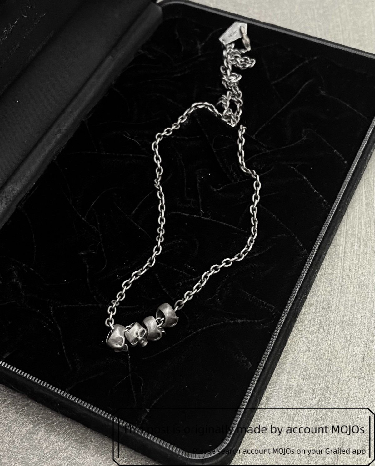 最終値下げNUMBER (N)INE 04aw シルバーネックレス　アーカイブ Number (N)ine Number Nine AW04 “Give Peace a Chance” .925 Stash