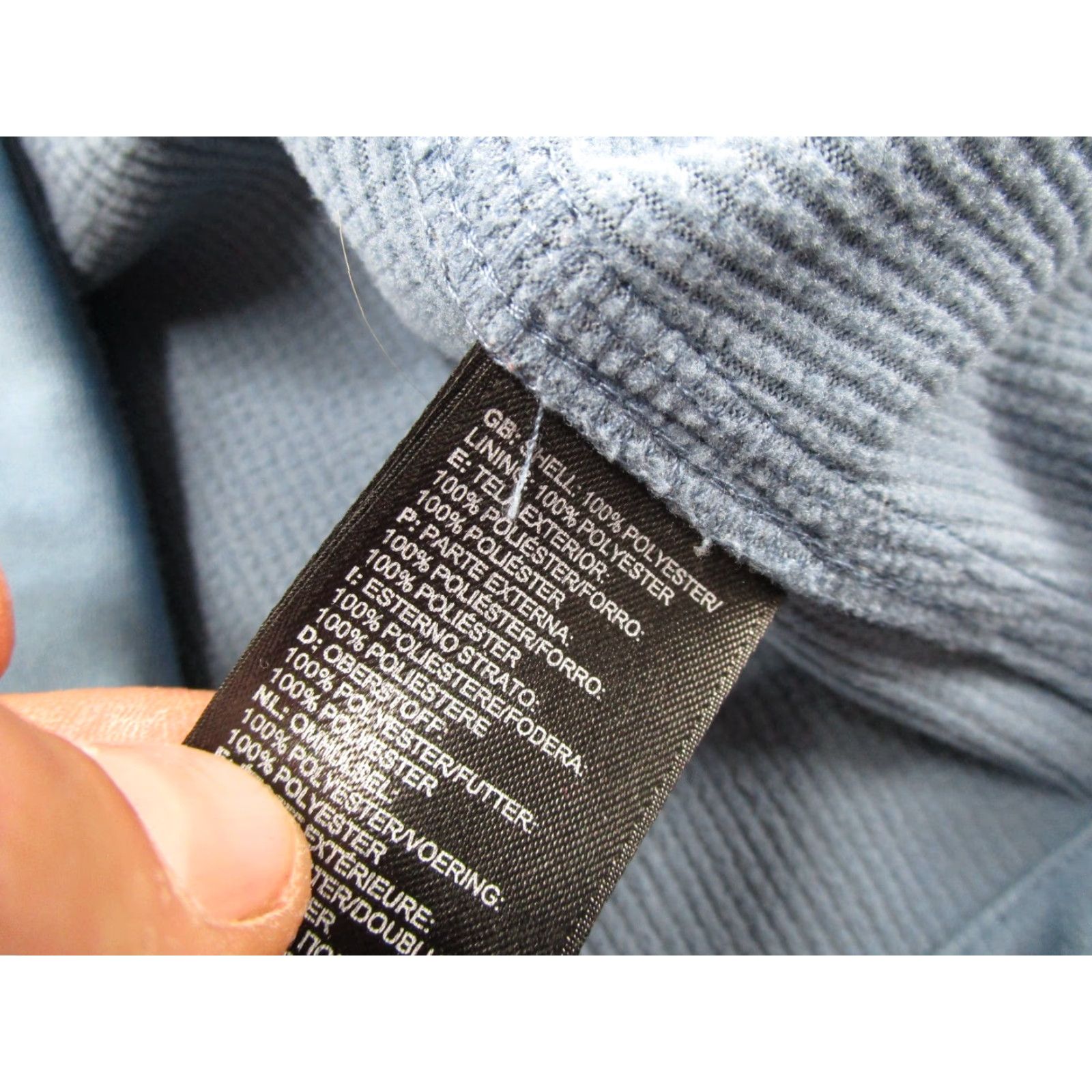 The North Face The North Face Windwall Blue Soft Shell Jacket Women’s Size M Full Zip Mock Neck Size M / US 6-8 / IT 42-44 - 4 Thumbnail
