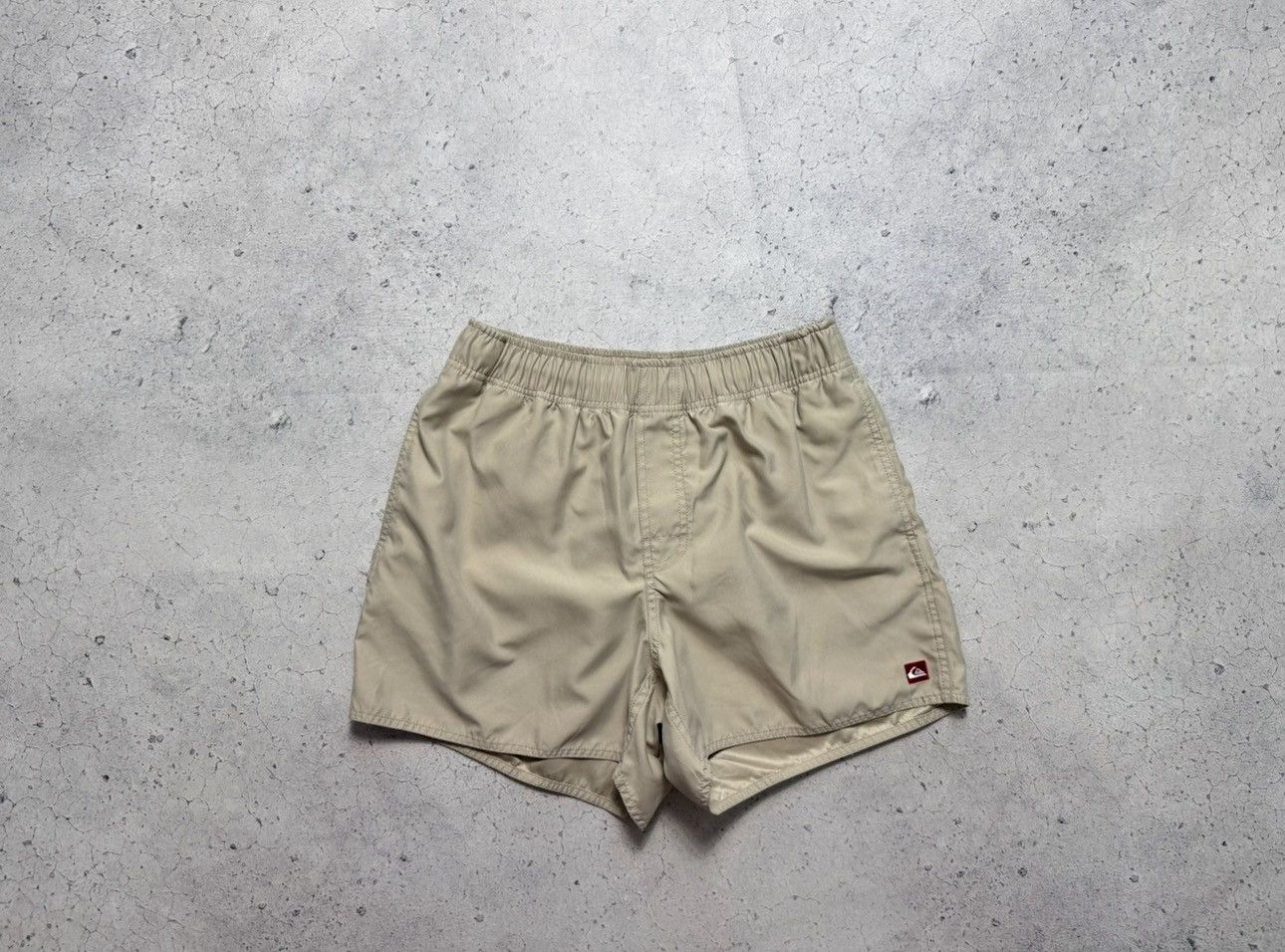 Quiksilver Quiksilver Vintage Nylon Shorts Big Logo Y2K Beige Size US 32 / EU 48 - 3 Thumbnail