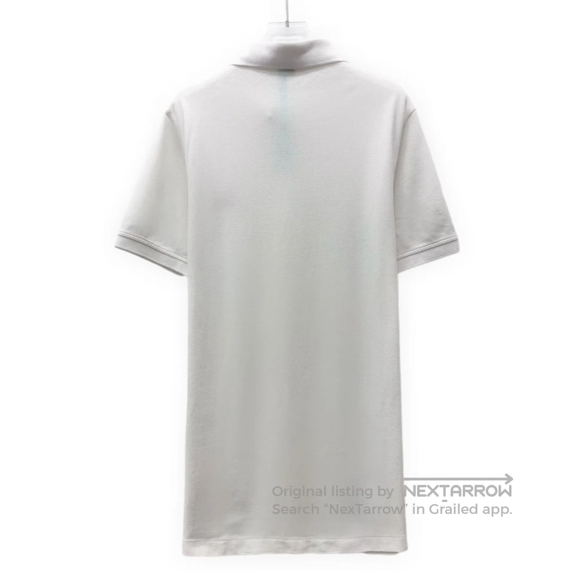 Burberry Burberry White warrior knight embroidered cotton collar lo Size US M / EU 48-50 / 2 - 2 Thumbnail