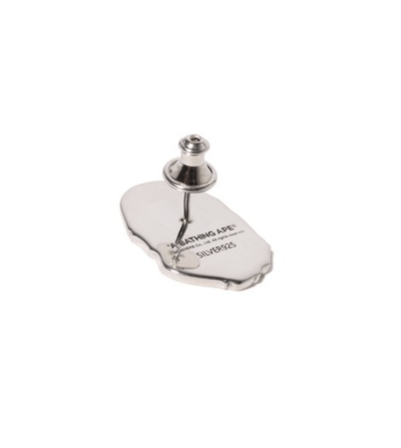Bape Bape APE HEAD SILVER EARRINGS Size ONE SIZE - 3 Thumbnail