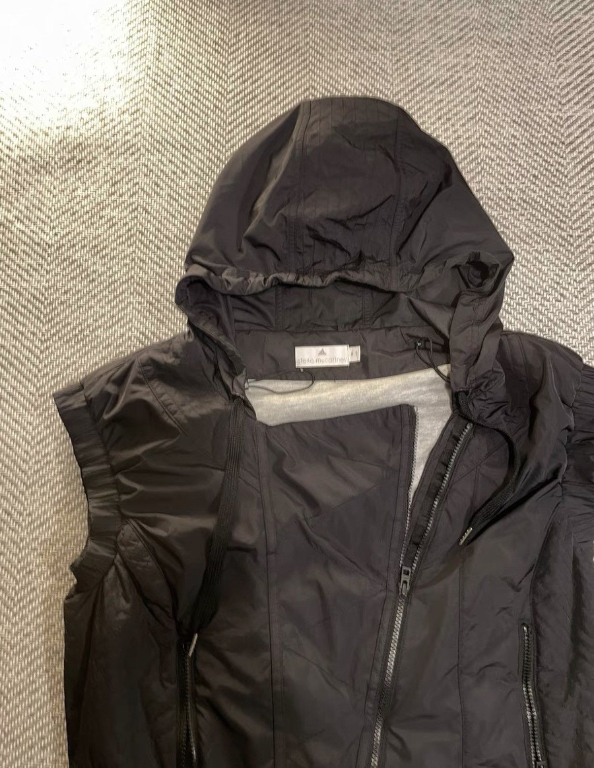 Adidas Adidas x Stella McCartney Double-Zip Hooded Vest K24 Size M / US 6-8 / IT 42-44 - 2 Thumbnail
