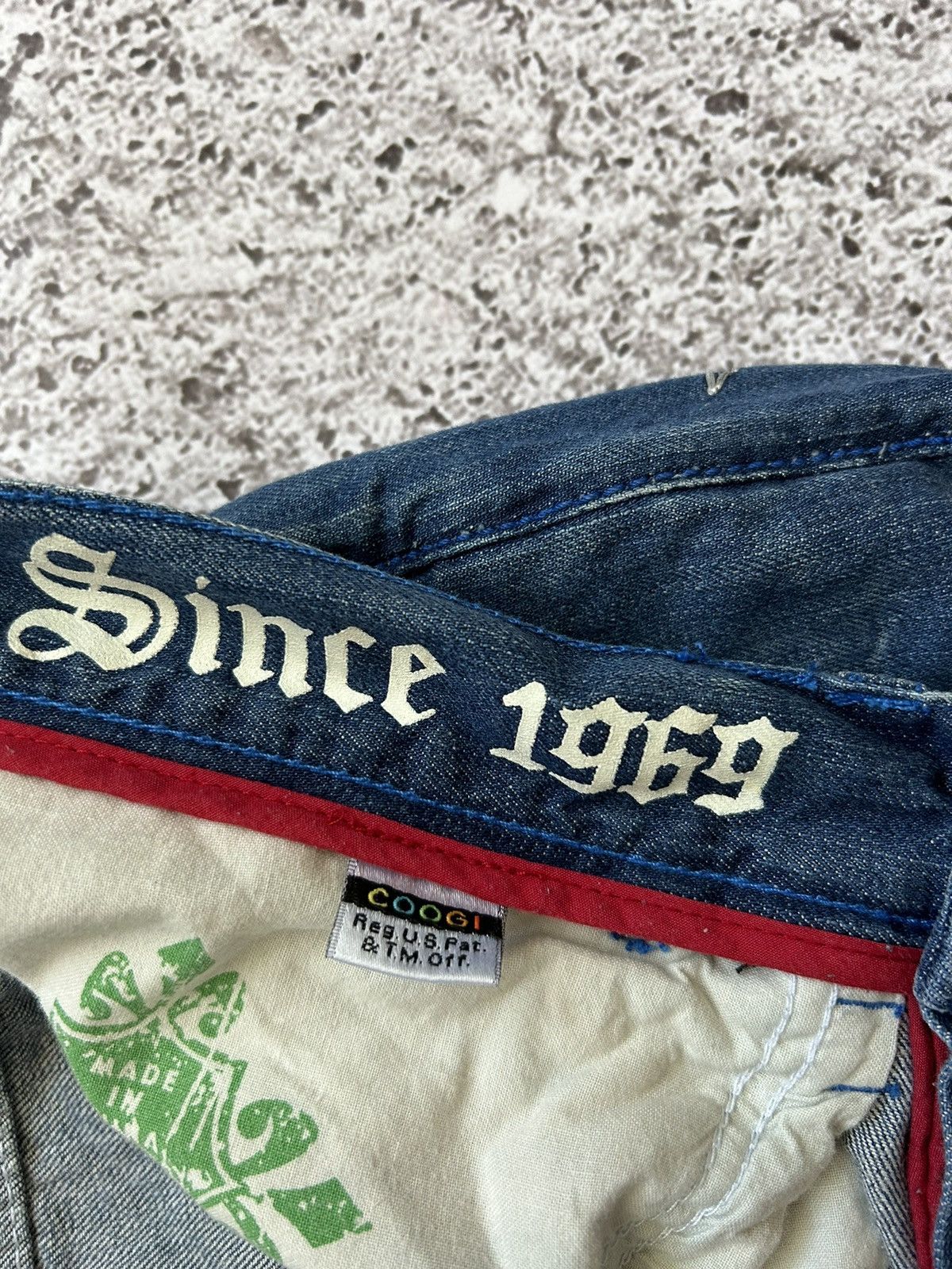 Coogi × JNCO × Vintage Crazy Vintage Y2K Coogi embroidered logo baggy jeans hype Size US 40 / EU 56 - 17 Thumbnail