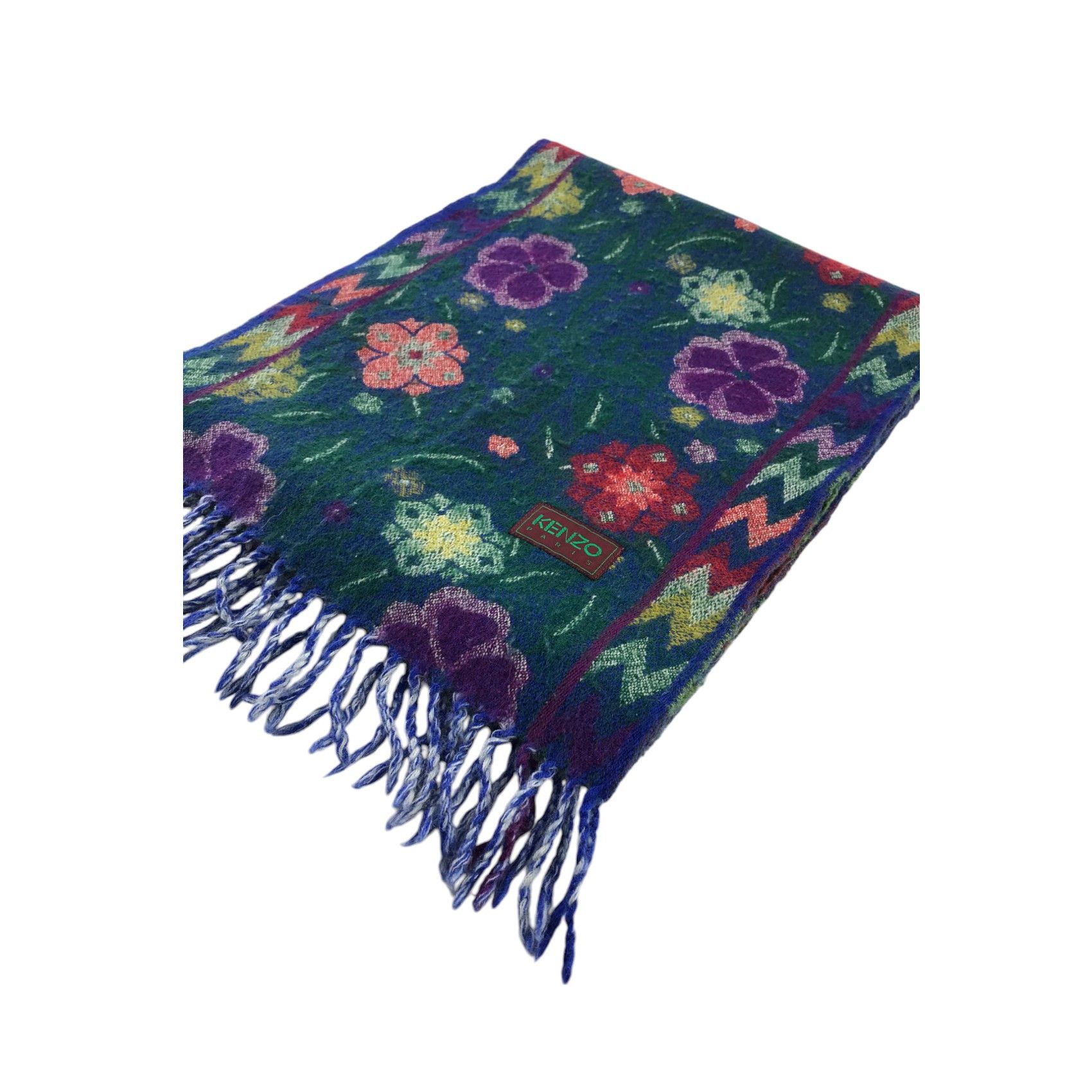 Vintage Kenzo Scarf / Muffler / Neckwear - WW2133 Size ONE SIZE - 3 Thumbnail