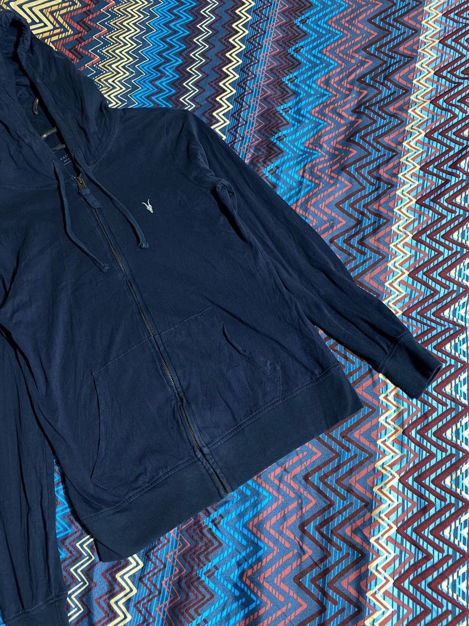 Allsaints × Vintage Vintage Allsaints Zip-up Hoodie Y2K Size US XS / EU 42 / 0 - 9 Thumbnail
