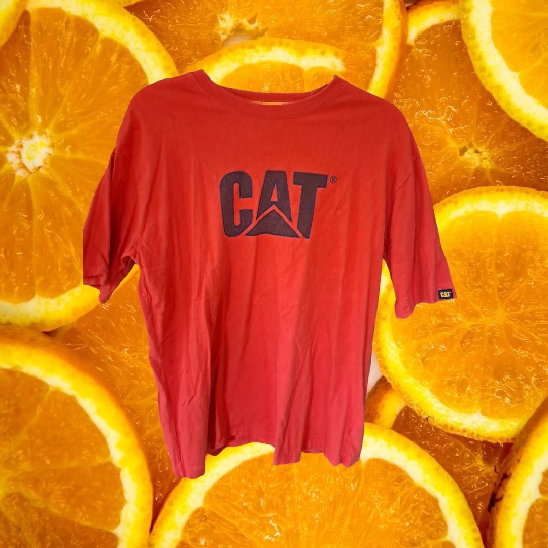 Other CAT Orange Logo Shirt Size Medium Size US M / EU 48-50 / 2 - 1 Thumbnail