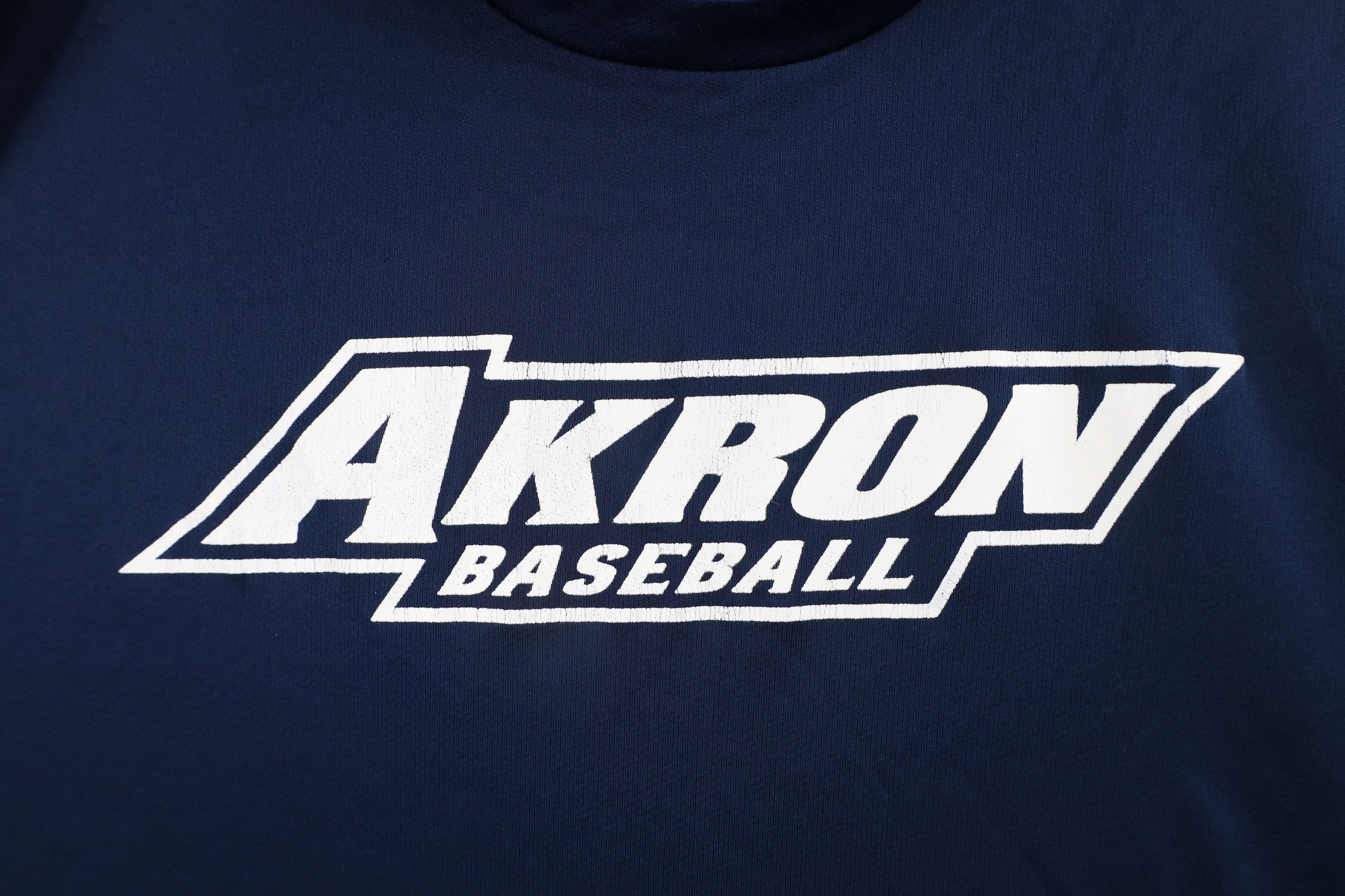 Adidas × Vintage Adidas University of Akron Baseball Short Sleeve T-Shirt Size US XL / EU 56 / 4 - 6 Thumbnail