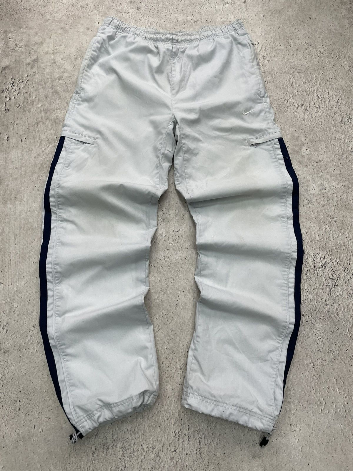 Nike Nike retro drill casual cargo track pants nylon y2k Size US 32 / EU 48 - 1 Thumbnail