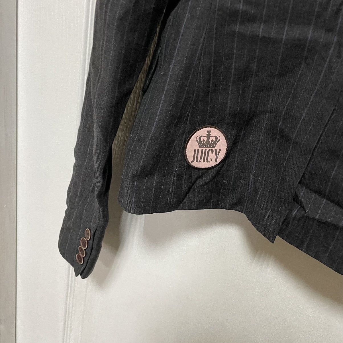 Juicy Couture × Vintage VINTAGE RARE JUICY COUTURE 2000s BLAZER JACKET BOMBER SUIT Size M / US 6-8 / IT 42-44 - 3 Thumbnail