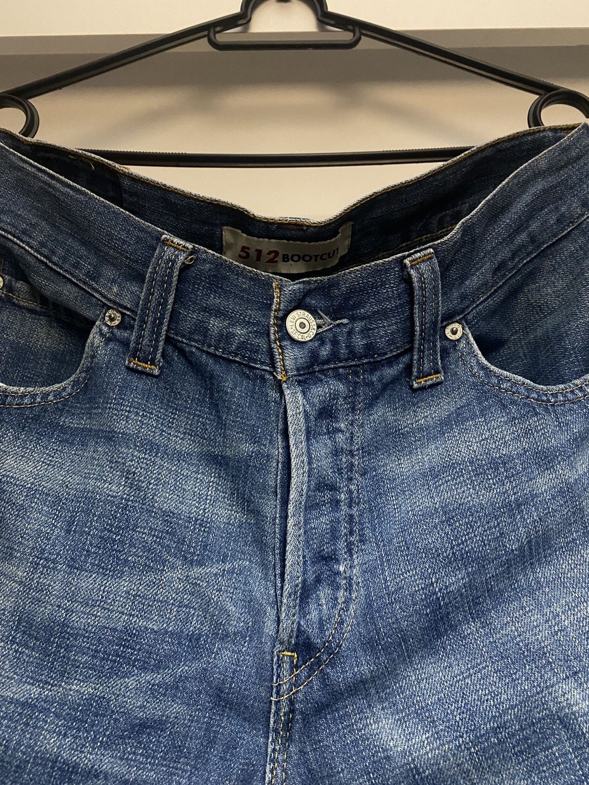Levi's Vintage Clothing Rare vintage bootcut levis denim trousers 00s Size US 33 - 6 Thumbnail