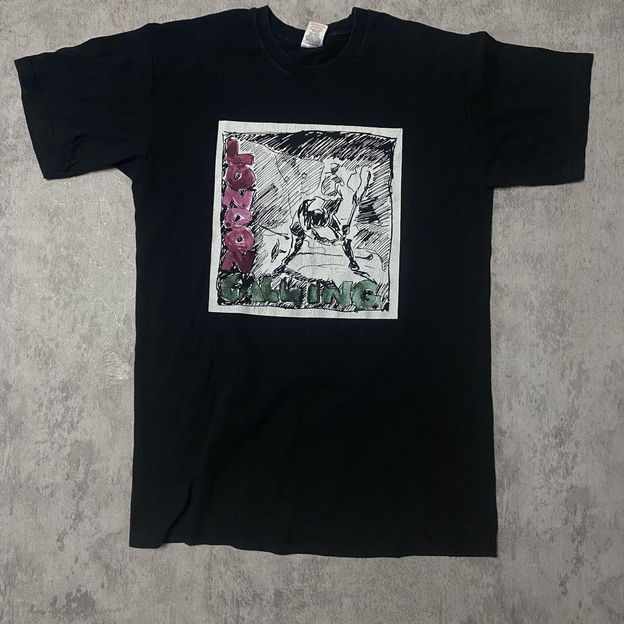 Fruit Of The Loom Black London Calling Fruit of the Loom T-shirt #punkrock Size US S / EU 44-46 / 1 - 1 Thumbnail
