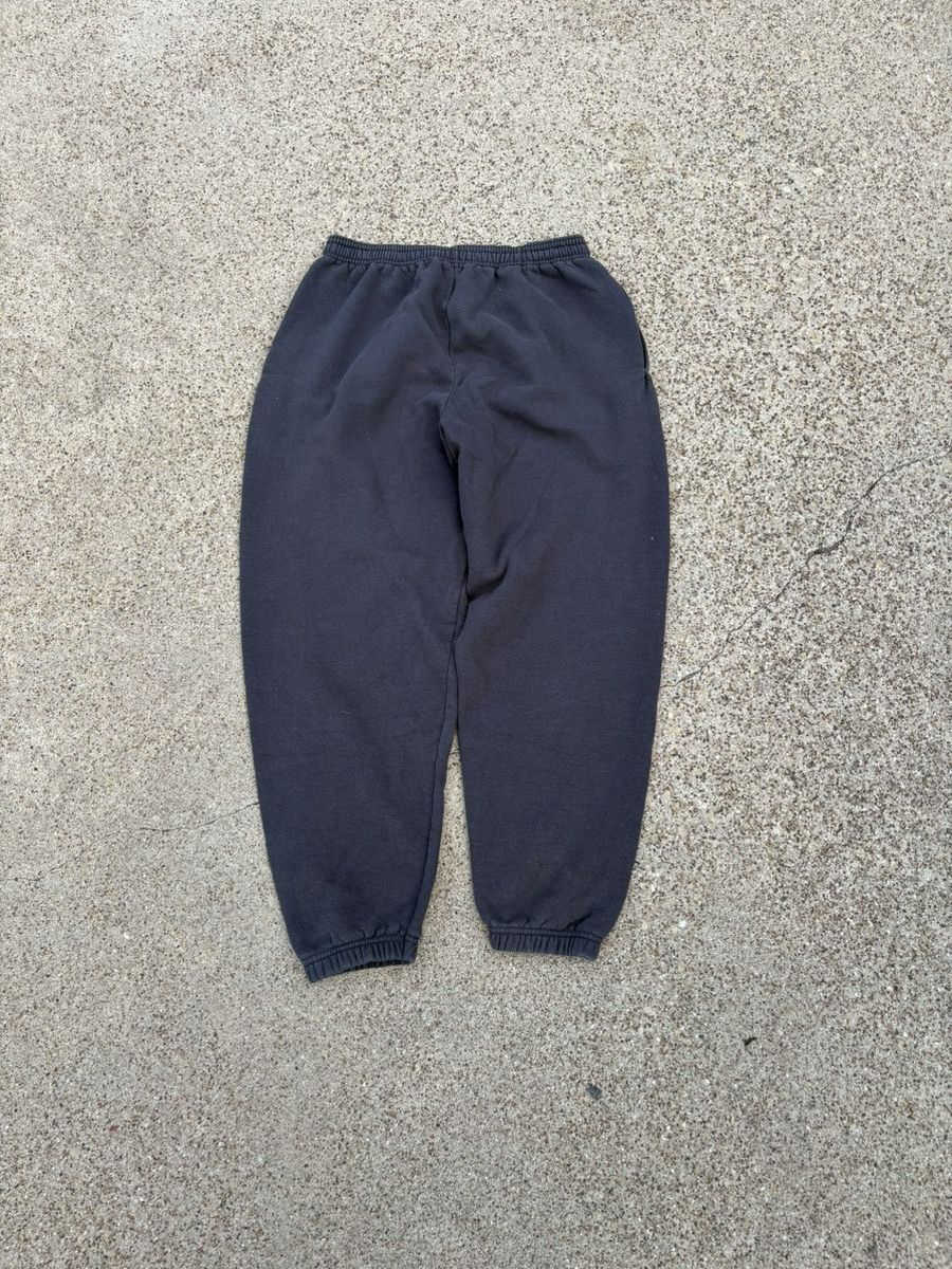 Nike × Vintage Vintage Made In Usa Baggy Black Faded Sweatpants Size US 34 / EU 50 - 5 Thumbnail