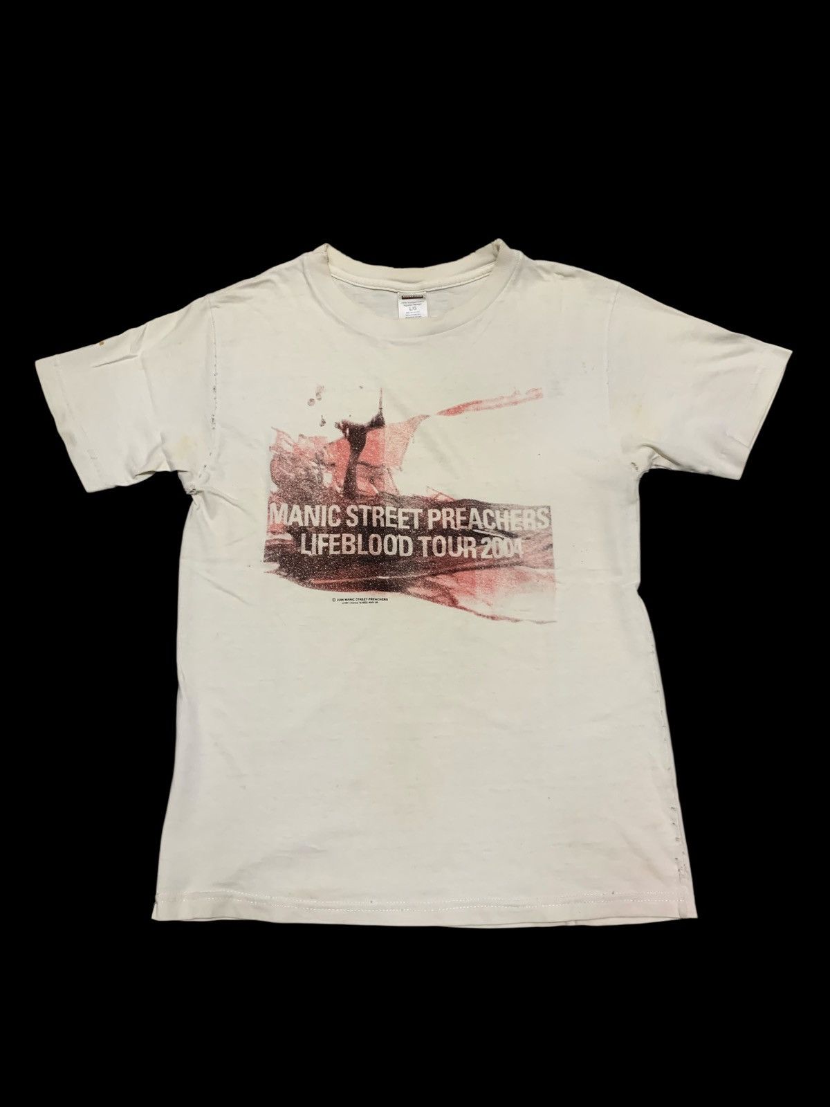 Band Tees Vintage Manic Street Preachers Lifeblood Tour 2004 Size US S / EU 44-46 / 1 - 5 Thumbnail