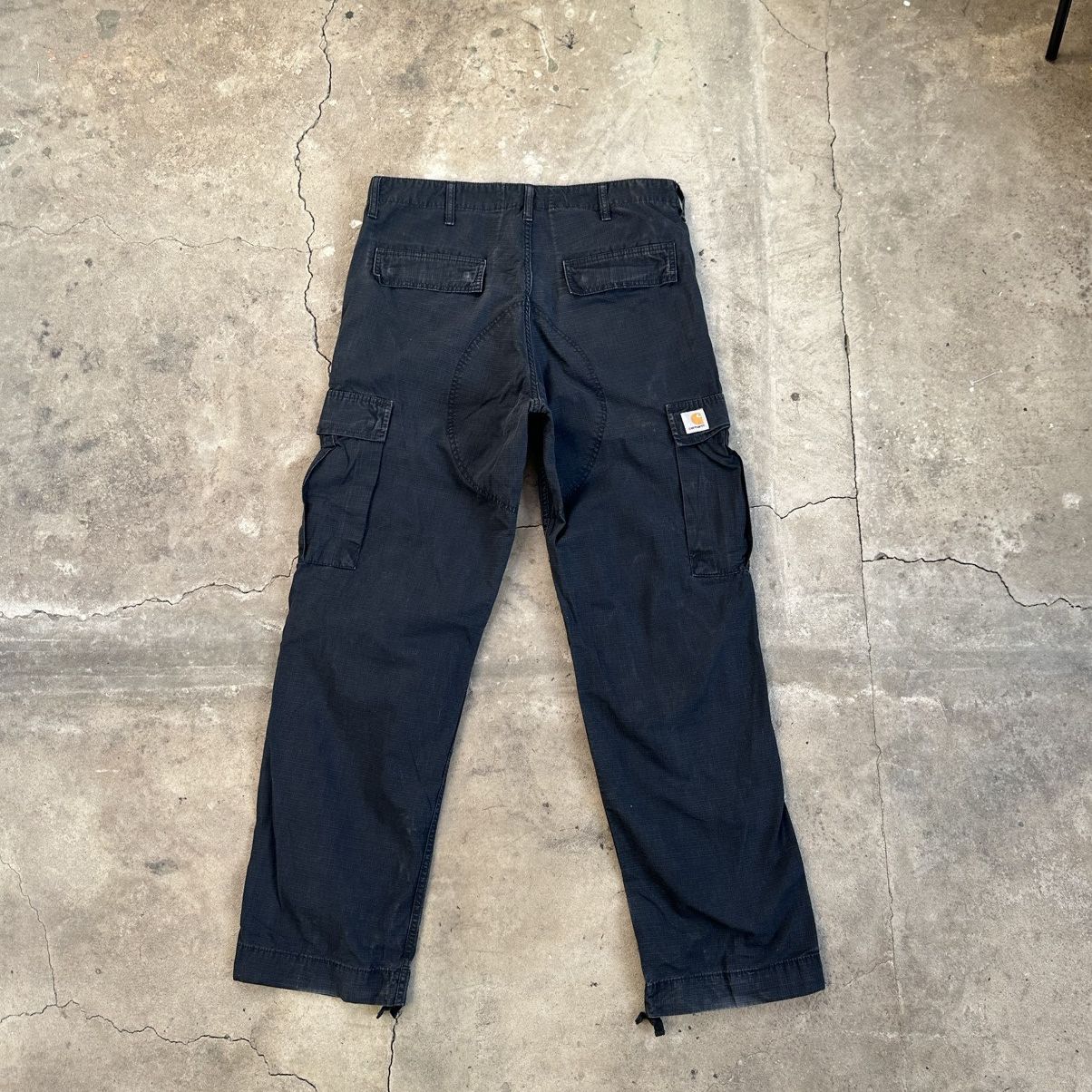 Carhartt Carhartt WiP Cargo regular Pants Black Multipocket Size US 34 / EU 50 - 9 Thumbnail