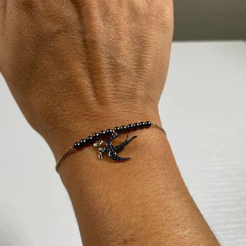 Swarovski Swarovski Remix Collection Tarot Magic Bird Bracelet Large Size ONE SIZE - 9 Thumbnail