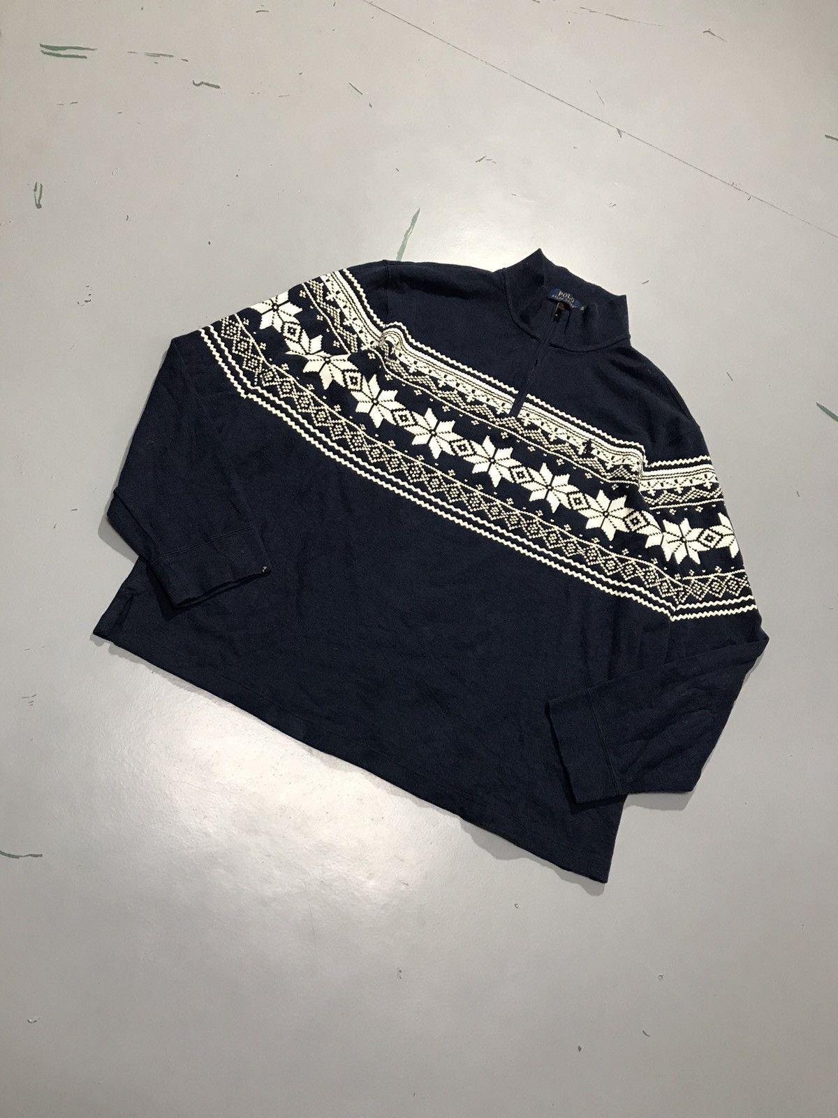 Polo Ralph Lauren Vintage polo Ralph Lauren embroidered knit sweater Size US L / EU 52-54 / 3 - 3 Thumbnail