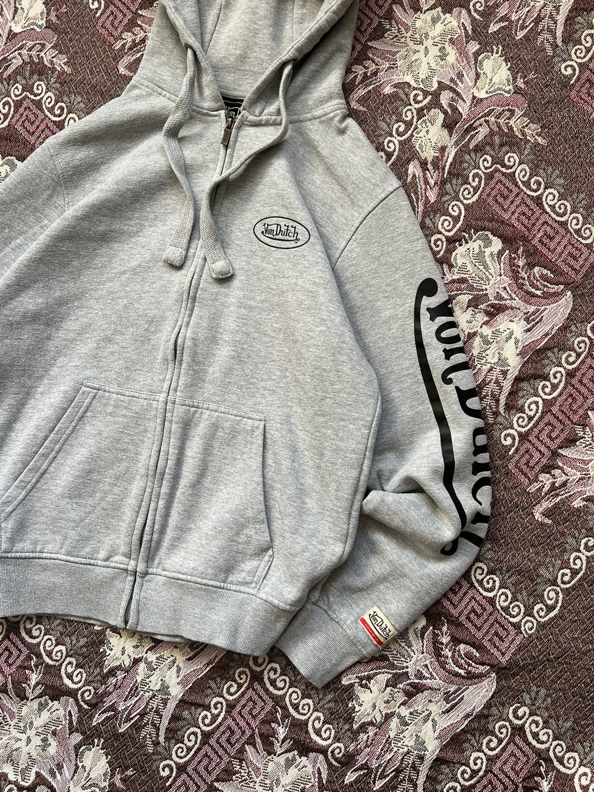 Vintage × Von Dutch Y2K Von Dutch Vintage Hoodie Full Zip Size US L / EU 52-54 / 3 - 1 Thumbnail
