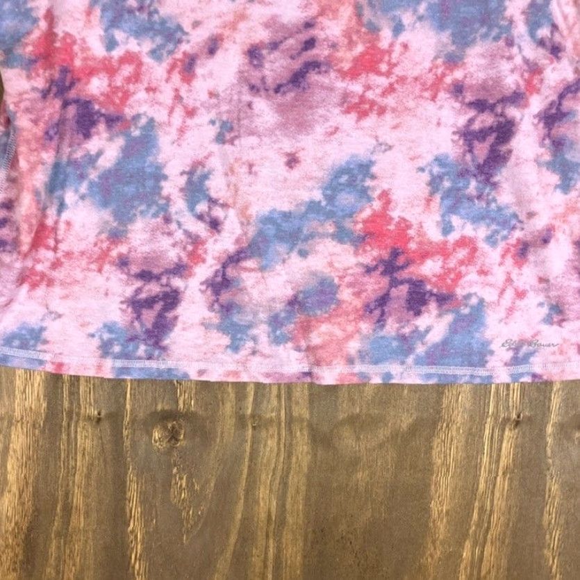 Eddie Bauer Eddie Bauer Womens Tank Pink Purple Tie Dye Switchback Activewear XLarge Tank Womens XL Pink Tie Dye Switchback Activewear Size XL / US 12-14 / IT 48-50 - 3 Thumbnail