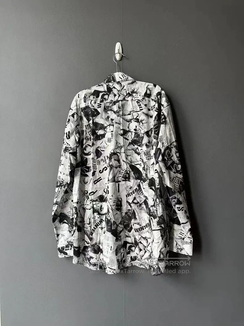 Balenciaga Balenciaga Magazine Print Shirt. Size US M / EU 48-50 / 2 - 2 Thumbnail