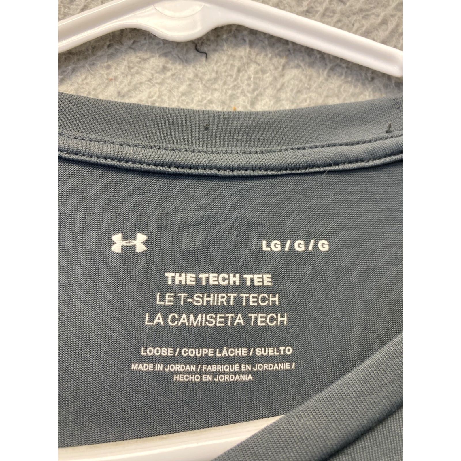 Under Armour Under Armour Men's Tech Short Sleeve T-Shirt Large Gray Activewear Size US L / EU 52-54 / 3 - 4 Thumbnail
