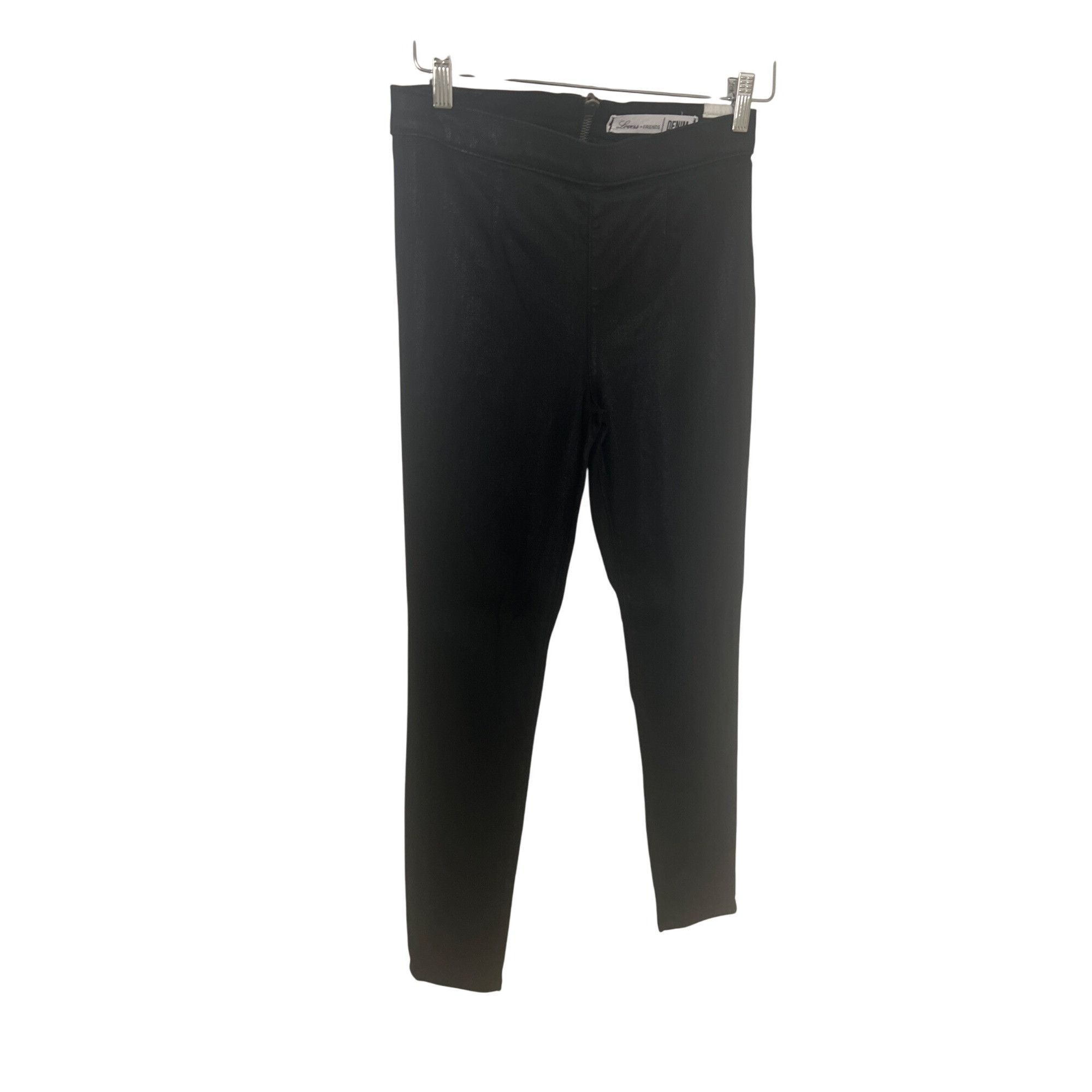 Lovers and Friends Lovers + Friends Jesse Black Coated Legging with Light Shimm Size 28" / US 6 / IT 42 - 5 Thumbnail