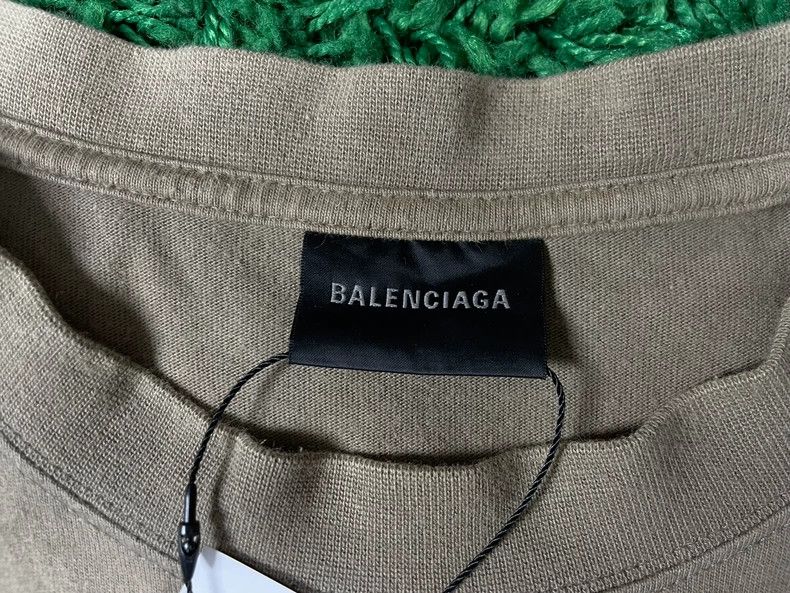Balenciaga Balenciaga Embroidered logo front and back short sleeve Size US M / EU 48-50 / 2 - 6 Thumbnail