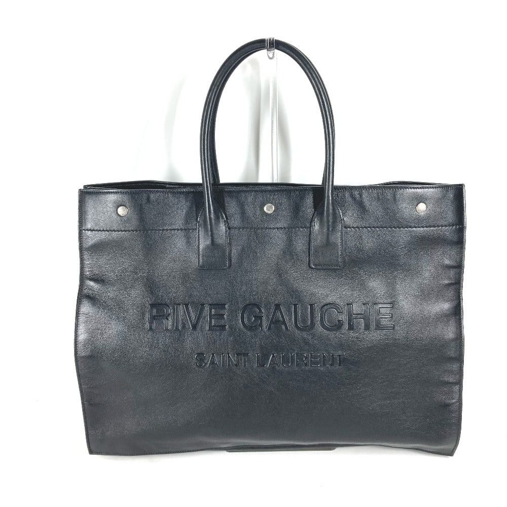 Saint Laurent Paris Saint Laurent Paris 587273 Logo Liv. Gauche Rive Briefcase Shawl Tote Bag Shoulder Calf Leather Men Size ONE SIZE - 1 Thumbnail