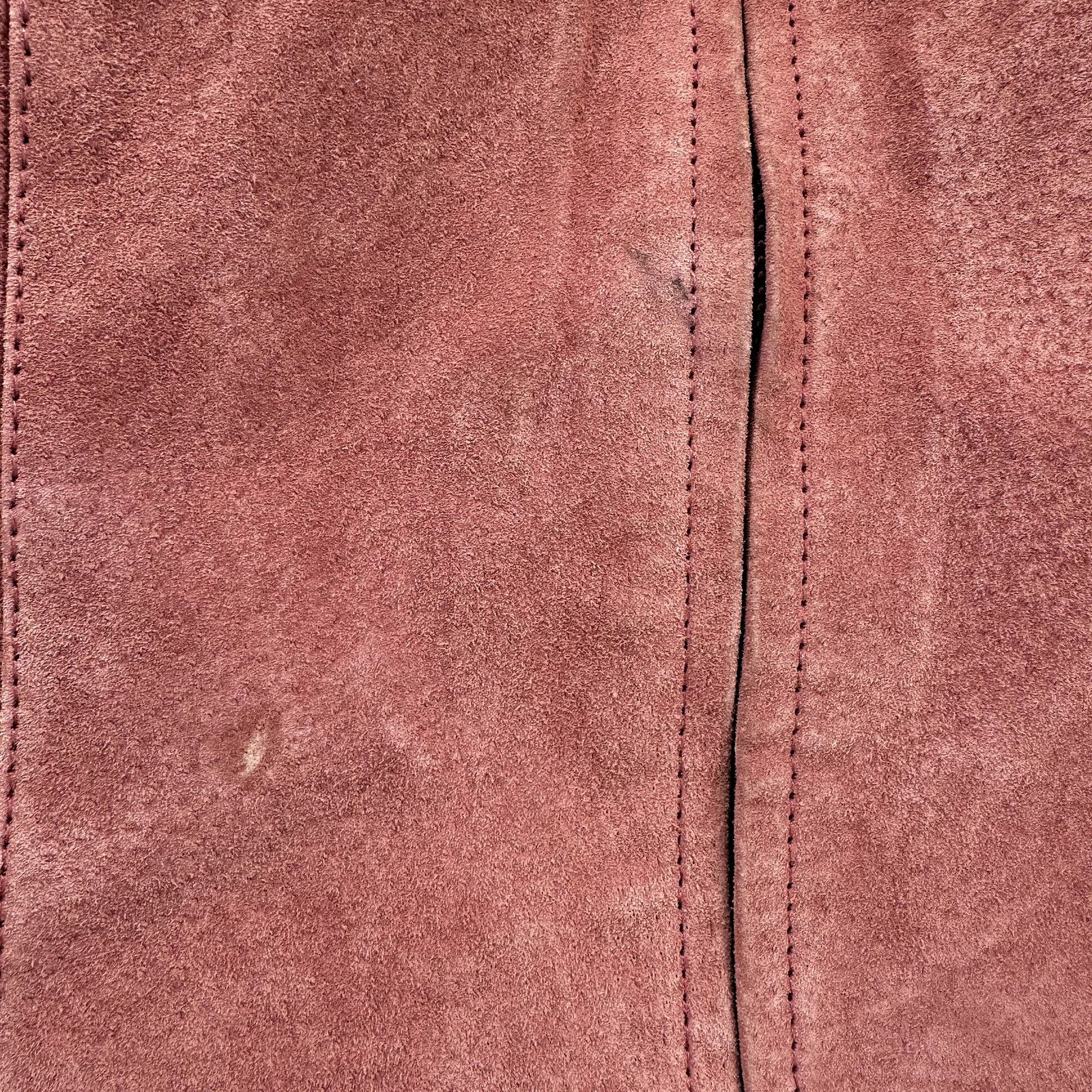 Other John Paul Richard Full Zip Moto Jacket Leather Pockets Pink Size M / US 6-8 / IT 42-44 - 5 Thumbnail