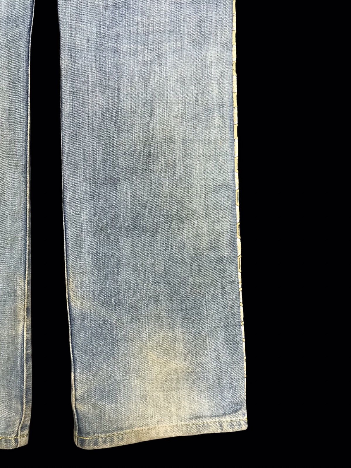 Designer 💥ARCHIVAL💥VERY RARE GEMSTONE TWO TONES BUSH DENIM F386 Size US 31 - 15 Thumbnail