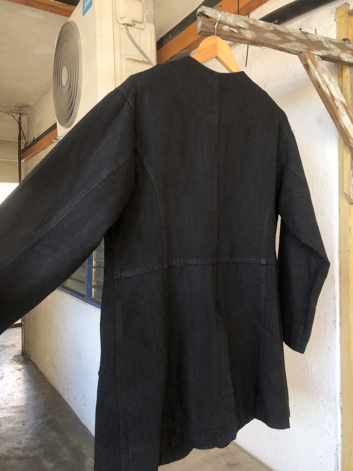 Issey Miyake Issey Miyake Plantation Wool Multi Button Blazer Jacket Size L / US 10 / IT 46 - 10 Thumbnail