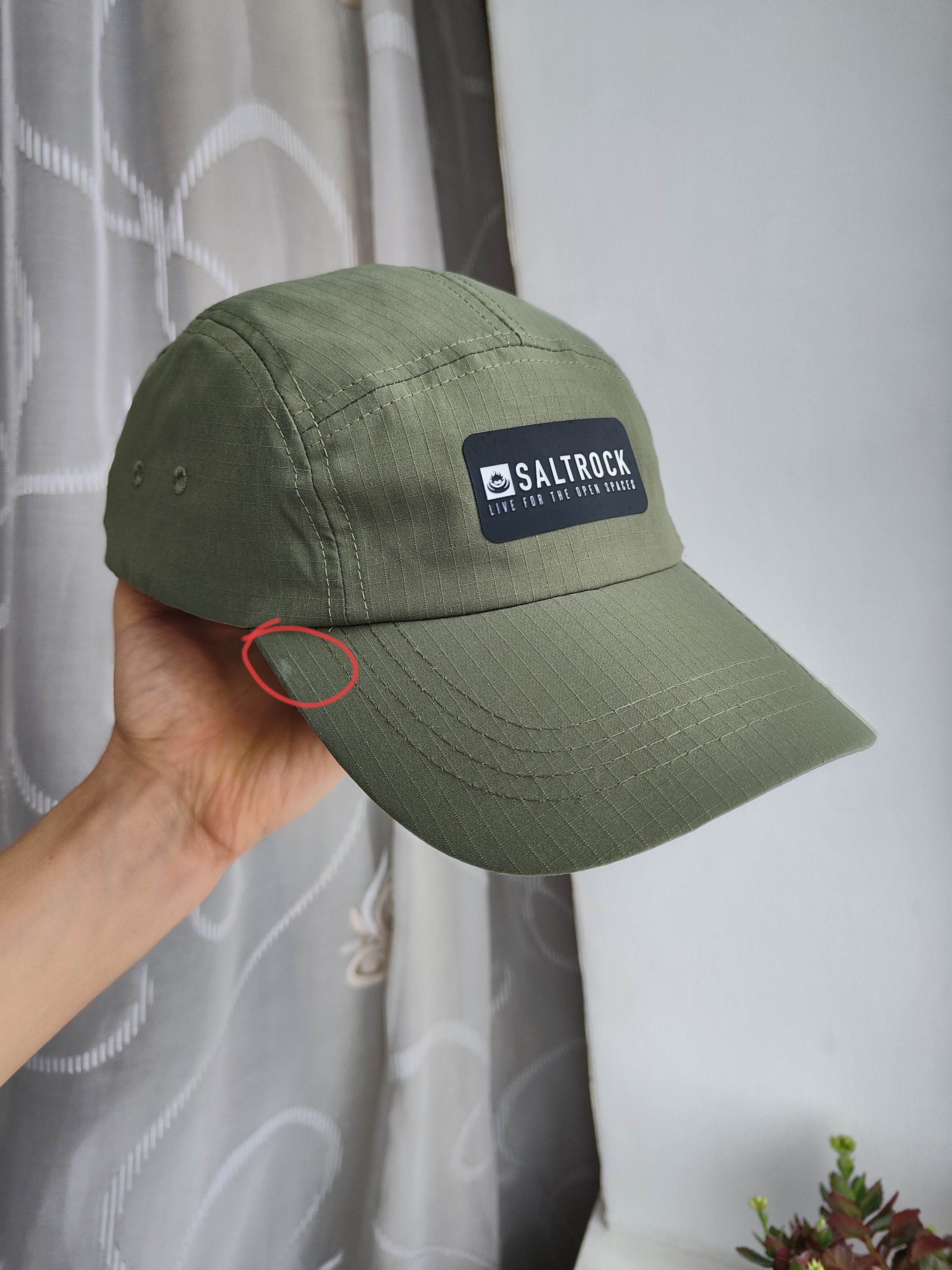 Vision Streetwear Saltrock 5 panel Cap Size ONE SIZE - 12 Thumbnail
