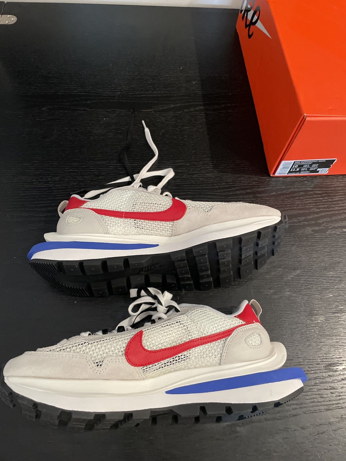 Nike × Sacai Nike Saca Vapourwaffle Size US 10 / EU 43 - 2 Thumbnail