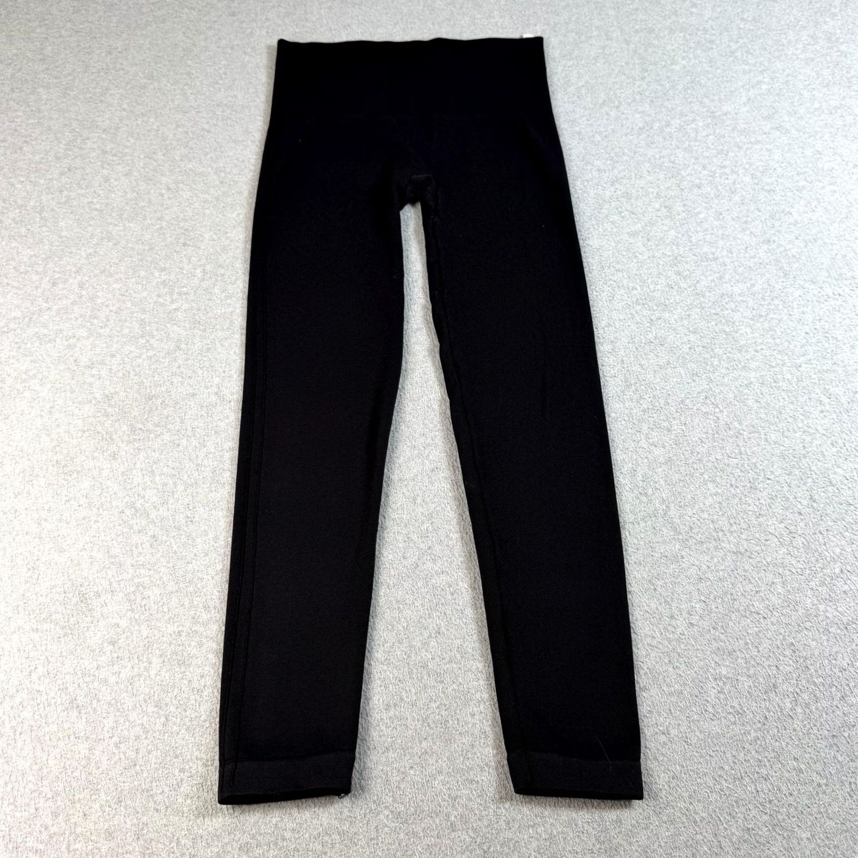 Spanx Spanx Leggings Women L Black High Rise Ankle Shaping Tummy Control Slimming Slim Knit Size 36" / US 14 / IT 50 - 2 Thumbnail