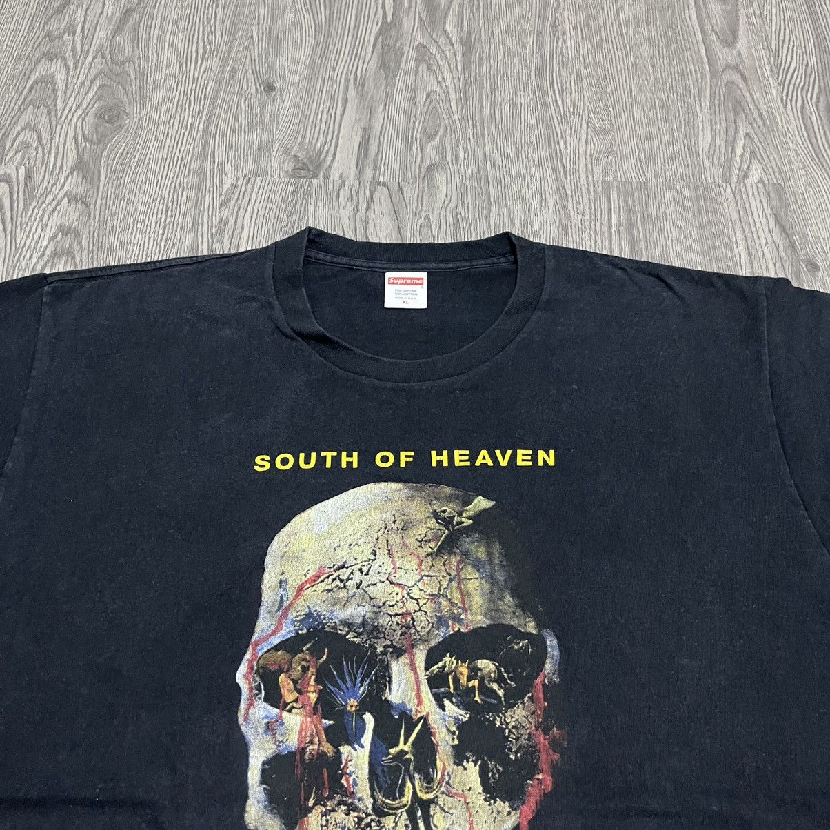 Supreme 2016 Supreme x Slayer South Of Heaven Size US XL / EU 56 / 4 - 2 Thumbnail