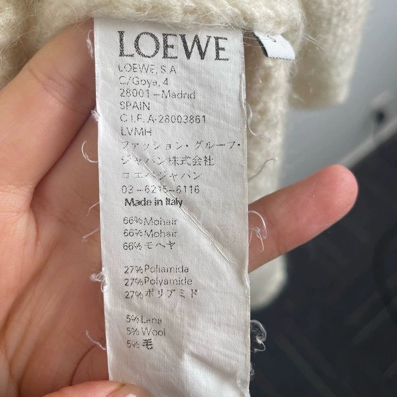 Loewe beige knit cardigan with squirrel design Size US S / EU 44-46 / 1 - 7 Thumbnail