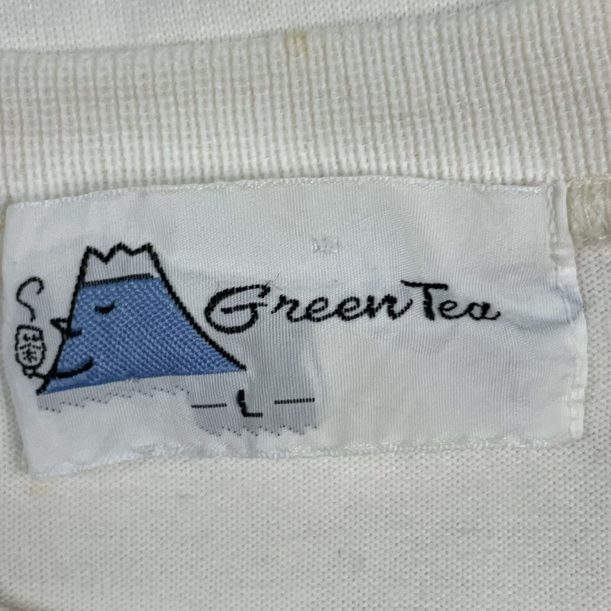 Vintage Vintage Japanese Ranji Green Tea Tee Size US L / EU 52-54 / 3 - 19 Thumbnail