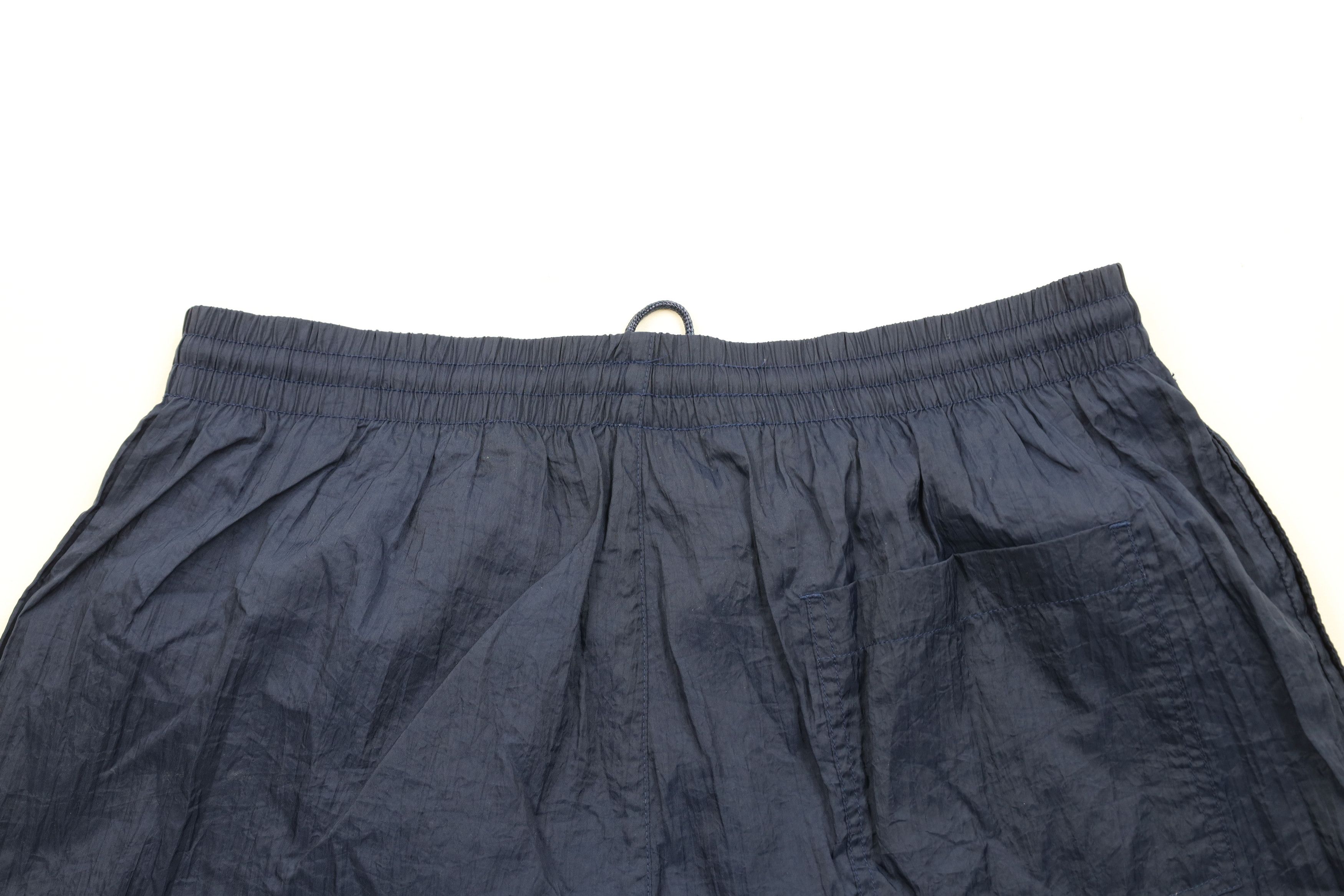 Reebok × Vintage Vintage 90s Reebok Above Knee Shorts Baggies Blue Nylon Size US 34 / EU 50 - 10 Thumbnail