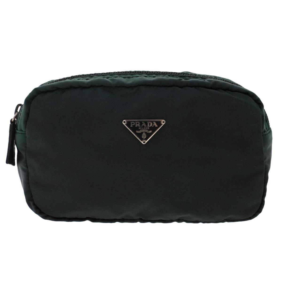 image of Prada Clutch Bag in Green, Women's