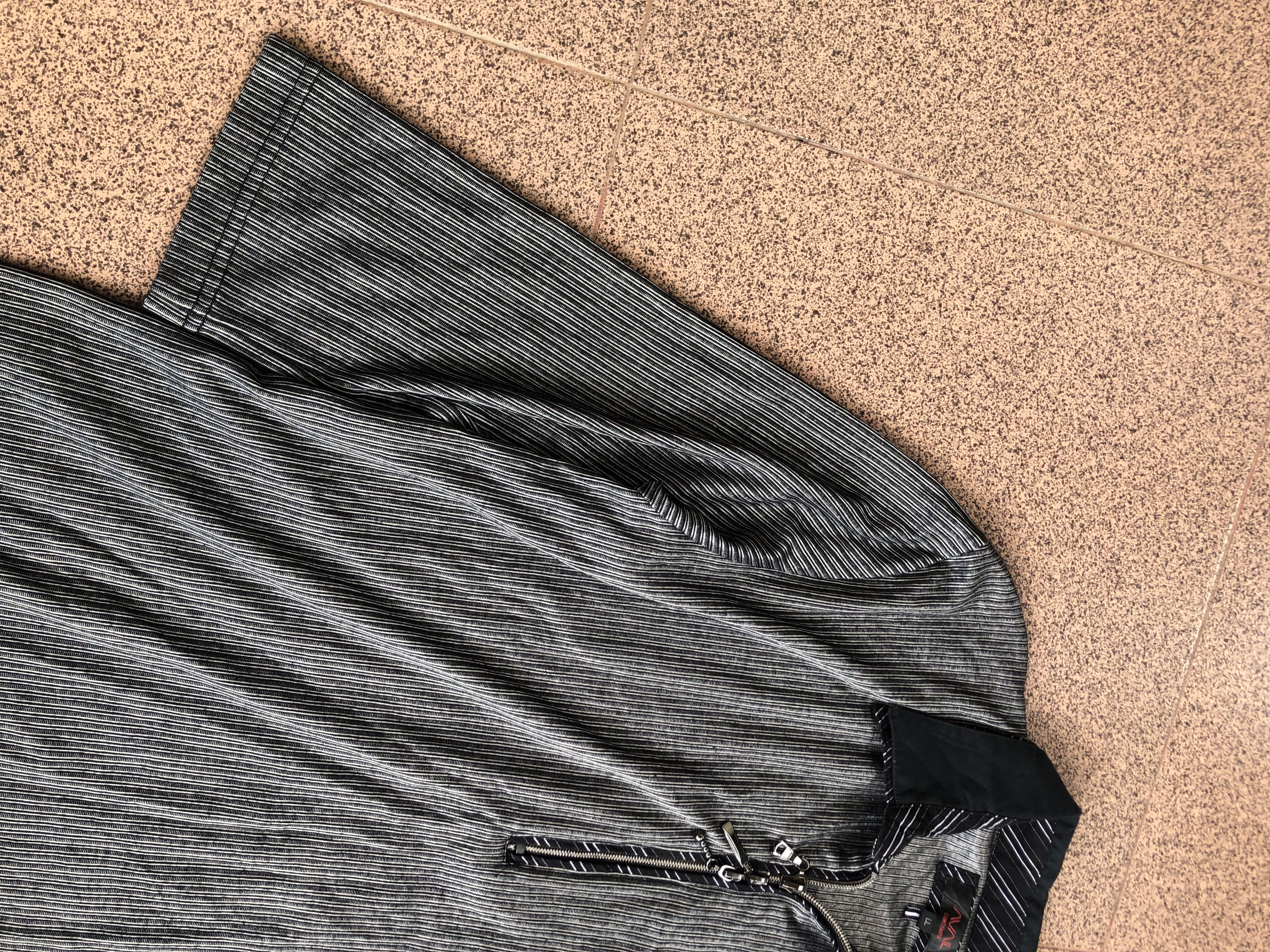 If Six Was Nine 2000s Double Layer Collar Zipper Avail Vkei Style Size US L / EU 52-54 / 3 - 8 Thumbnail